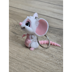Breloczek Szczęśliwa Myszka 3d - Brelok Druk3d fidget Keychain mixGadzet