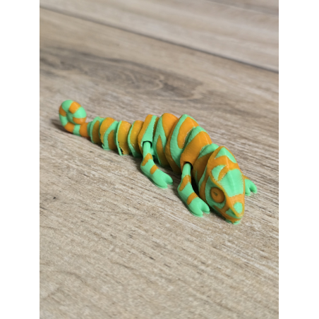 Mini Figurka Kameleona 3d - Druk3d fidget mixGadzet