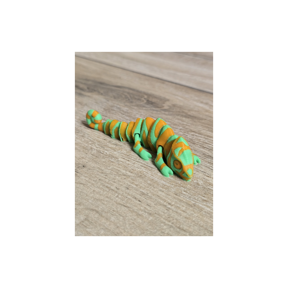 Mini Figurka Kameleona 3d - Druk3d fidget mixGadzet