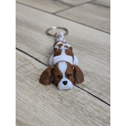 Uroczy Brelok Cavalier King Charles Spaniel 3d - Druk3d fidget Keychain