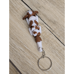 Uroczy Brelok Cavalier King Charles Spaniel 3d - Druk3d fidget Keychain
