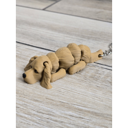 Piesek Cocker Spaniel Brelok 3d - Brelok Druk3d fidget Keychain mixGadzet