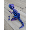 Fantastyczny Szkielet T-Rexa 25cm - 3D Kolekcjonerski Model - Dwukolorowy