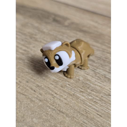 Mini Figurka Wydry z ręcznikiem 3d - Druk3d fidget mixGadzet
