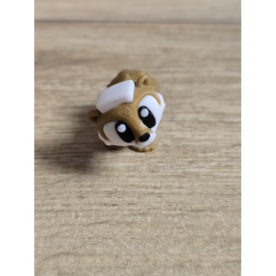 Mini Figurka Wydry z ręcznikiem 3d - Druk3d fidget mixGadzet