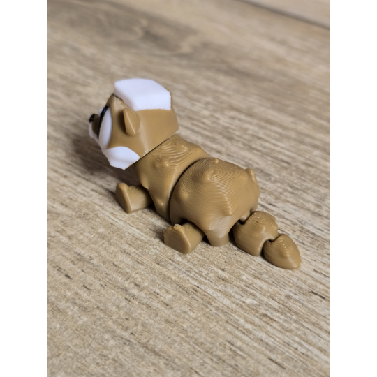 Mini Figurka Wydry z ręcznikiem 3d - Druk3d fidget mixGadzet