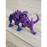 Szkielet Mamuta 22cm - 3D Kolekcjonerski Model - Dwukolorowy Druk3D