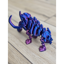 Szkielet Mamuta 22cm - 3D Kolekcjonerski Model - Dwukolorowy Druk3D