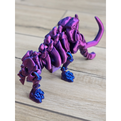 Szkielet Mamuta 22cm - 3D Kolekcjonerski Model - Dwukolorowy Druk3D