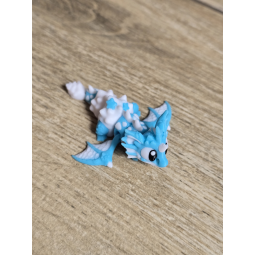 Mini Figurka SeaShell Dragon 3d - Druk3d fidget mixGadzet
