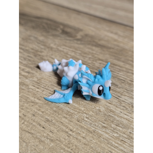 Mini Figurka SeaShell Dragon 3d - Druk3d fidget mixGadzet