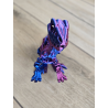 Szkielet Raptora 23cm - 3D Unikatowa Dekoracja! - Dwukolorowy Druk3d