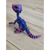 Szkielet Raptora 23cm - 3D Unikatowa Dekoracja! - Dwukolorowy Druk3d