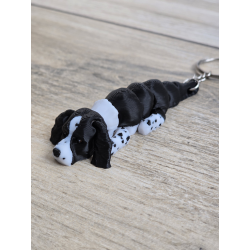Breloczek Springer Spaniel 3d -Seria Psiaków Brelok Druk3d fidget Keychain