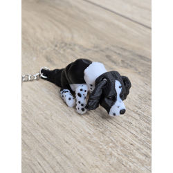 Breloczek Springer Spaniel 3d -Seria Psiaków Brelok Druk3d fidget Keychain