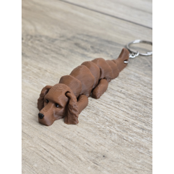 Breloczek Irish Setter 3d - Seria Psów Brelok Druk3d fidget Keychain