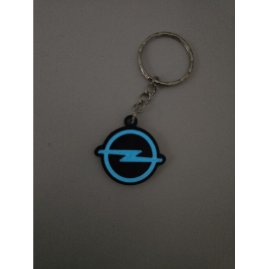 Breloczek Opel - Świeci w Nocy! 3d - Druk3d fidget Keychain mixGadzet