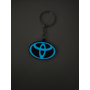 Breloczek Toyota - Świeci w Nocy! 3d - Druk3d fidget Keychain mixGadzet