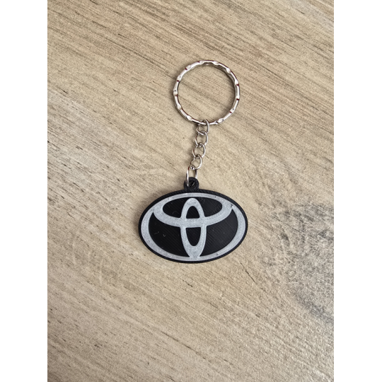 Breloczek Toyota - Świeci w Nocy! 3d - Druk3d fidget Keychain mixGadzet
