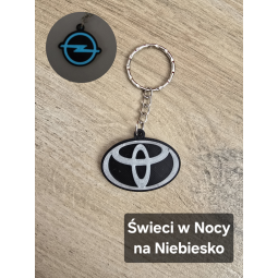 Breloczek Toyota - Świeci w Nocy! 3d - Druk3d fidget Keychain mixGadzet