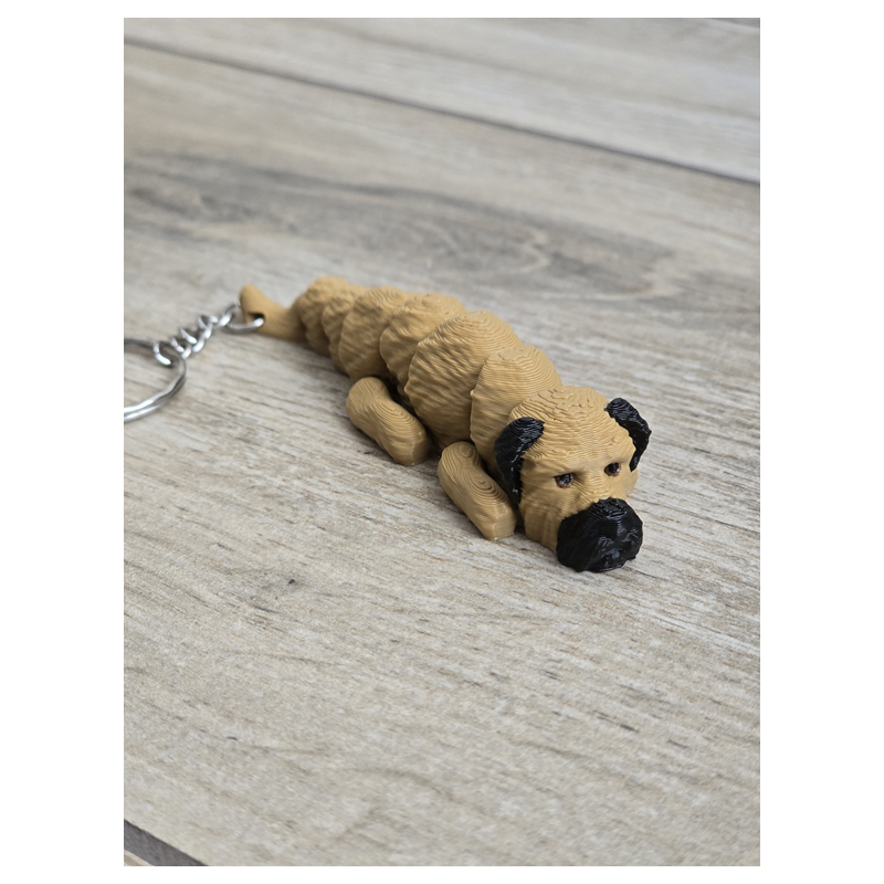 Breloczek Border Terrier 3d - Seria Psów Brelok Druk3d fidget Keychain