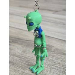 Breloczek UFO Alien 3d - Brelok Druk3d fidget Keychain mixGadzet