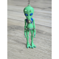 Breloczek UFO Alien 3d -...