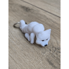Breloczek Samoyed 3d - Seria Psów Brelok Druk3d fidget Keychain mixGadzet