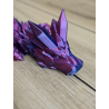 Gigant 67cm Dragon Crystal - figurka 3d Dwukolorowy Druk3d