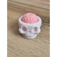 Breloczek Klik Klik Clicker Czaszka 3d - Brelok Druk3d fidget Keychain