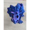 Szkielet Triceratopsa 22cm - 3D Unikatowa Dekoracja! Druk3d