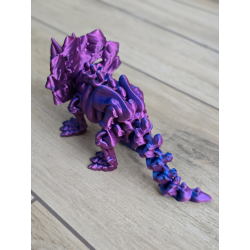 Szkielet Triceratopsa 22cm - 3D Unikatowa Dekoracja! Druk3d