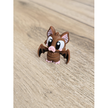 Mini Figurka Nietoperza 3d - Druk3d fidget mixGadzet