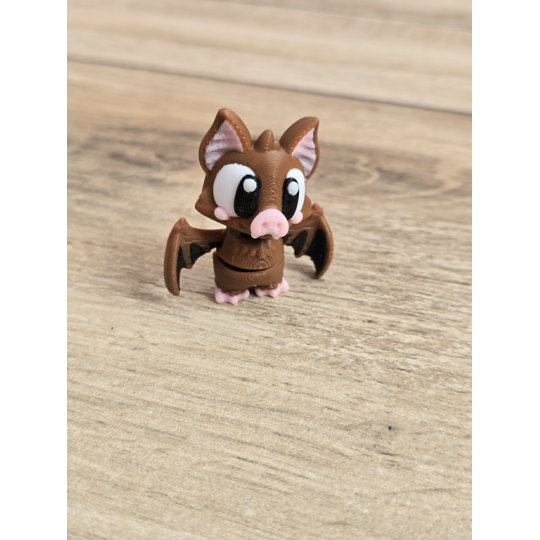 Mini Figurka Nietoperza 3d - Druk3d fidget mixGadzet