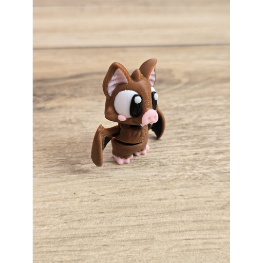 Mini Figurka Nietoperza 3d - Druk3d fidget mixGadzet