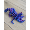 Szkielet Triceratopsa 22cm - 3D Unikatowa Dekoracja! Druk3d