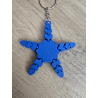 Breloczek Tattooed Starfish 3d - Brelok Druk3d fidget Keychain mixGadzet