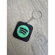 Brelok NFC Spotify - Zbliż i Słuchaj! - Druk3d Fidget Keychain