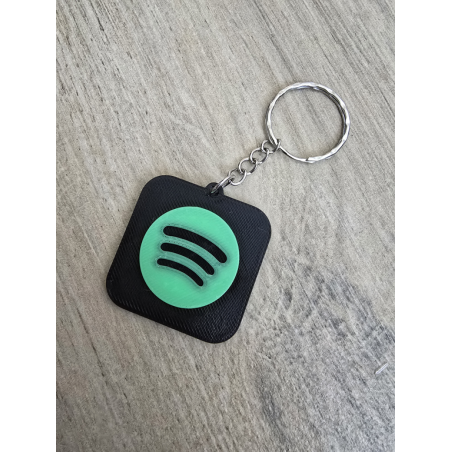 Brelok NFC Spotify - Zbliż i Słuchaj! - Druk3d Fidget Keychain