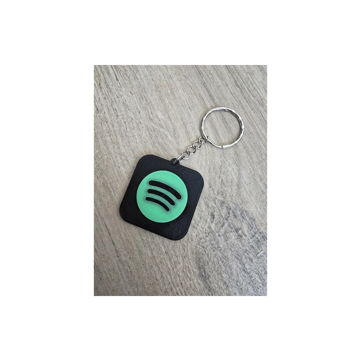 Brelok NFC Spotify - Zbliż i Słuchaj! - Druk3d Fidget Keychain