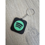 Brelok NFC Spotify - Zbliż i Słuchaj! - Druk3d Fidget Keychain
