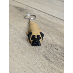 Uroczy Breloczek Mastiff 3d - Seria Psów Brelok Druk3d fidget Keychain