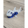 Breloczek Skeleton Shark Rekin 3d - Brelok Druk3d fidget Keychain