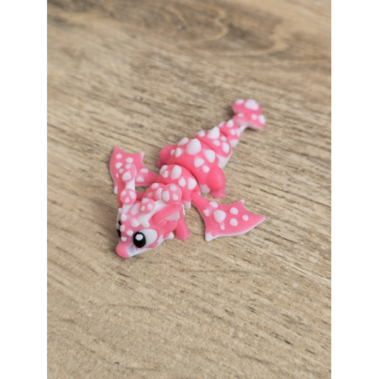 Mini Figurka Mushroom mini Dragon 3d - Druk3d fidget mixGadzet