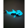 Breloczek Skeleton Shark Rekin 3d - Brelok Druk3d fidget Keychain