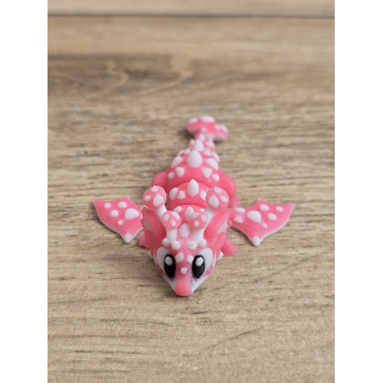 Mini Figurka Mushroom mini Dragon 3d - Druk3d fidget mixGadzet