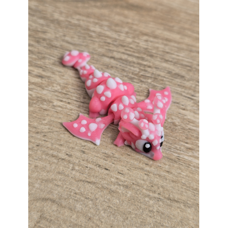 Mini Figurka Mushroom mini Dragon 3d - Druk3d fidget mixGadzet