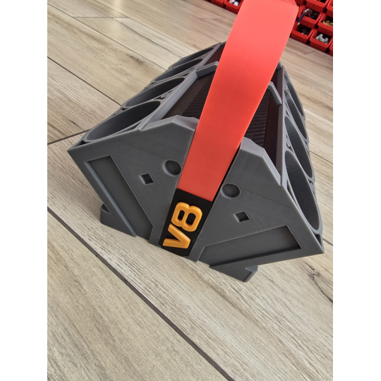 Nosidło na Napoje V8 Prawdziwy Silnik Imprezy 3d - Druk3d mixGadzet