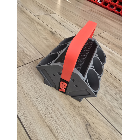 Nosidło na Napoje V6 Prawdziwy Silnik Imprezy 3d - Druk3d mixGadzet