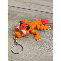Brelokecz Smok 3d - Brelok Druk3d fidget Keychain mixGadzet
